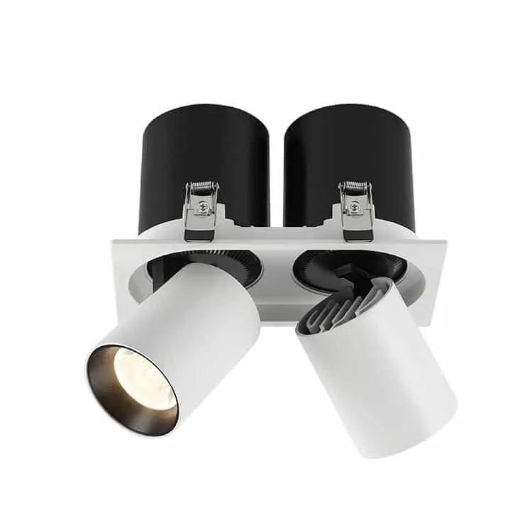 Downlight LED kéo ra điều chỉnh hướng — một hoặc hai đầu rọi