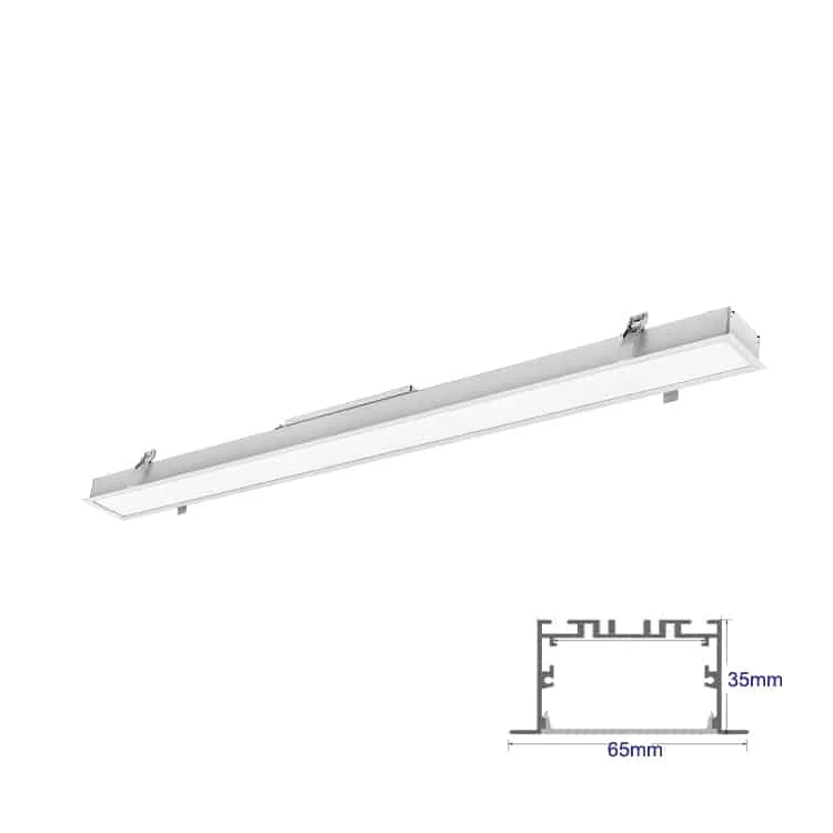Đường sáng LS6535 lắp âm trần hoặc tường