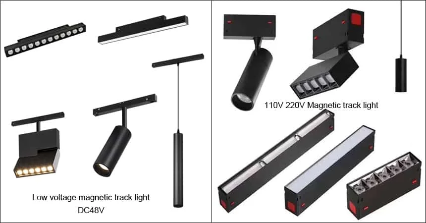 So sánh ray nam châm 110/220 V với ray điện áp thấp 48 V DC.