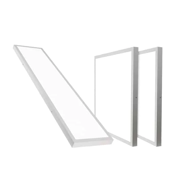 Panel chiếu sáng từ phía sau với khung lắp nổi