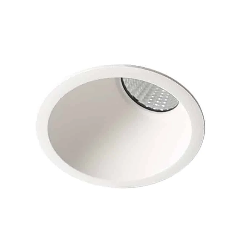 Downlight cố định vòng nghiêng để chiếu tường