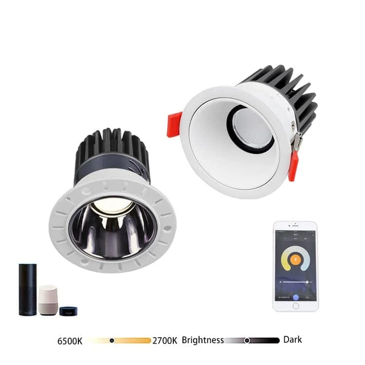 Đèn rọi DL-ZS điều chỉnh hướng, điều khiển Zigbee 3.0