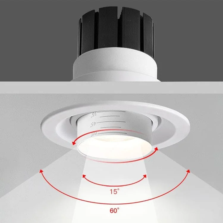 Đèn rọi zoom điều chỉnh góc chiếu 15–60°