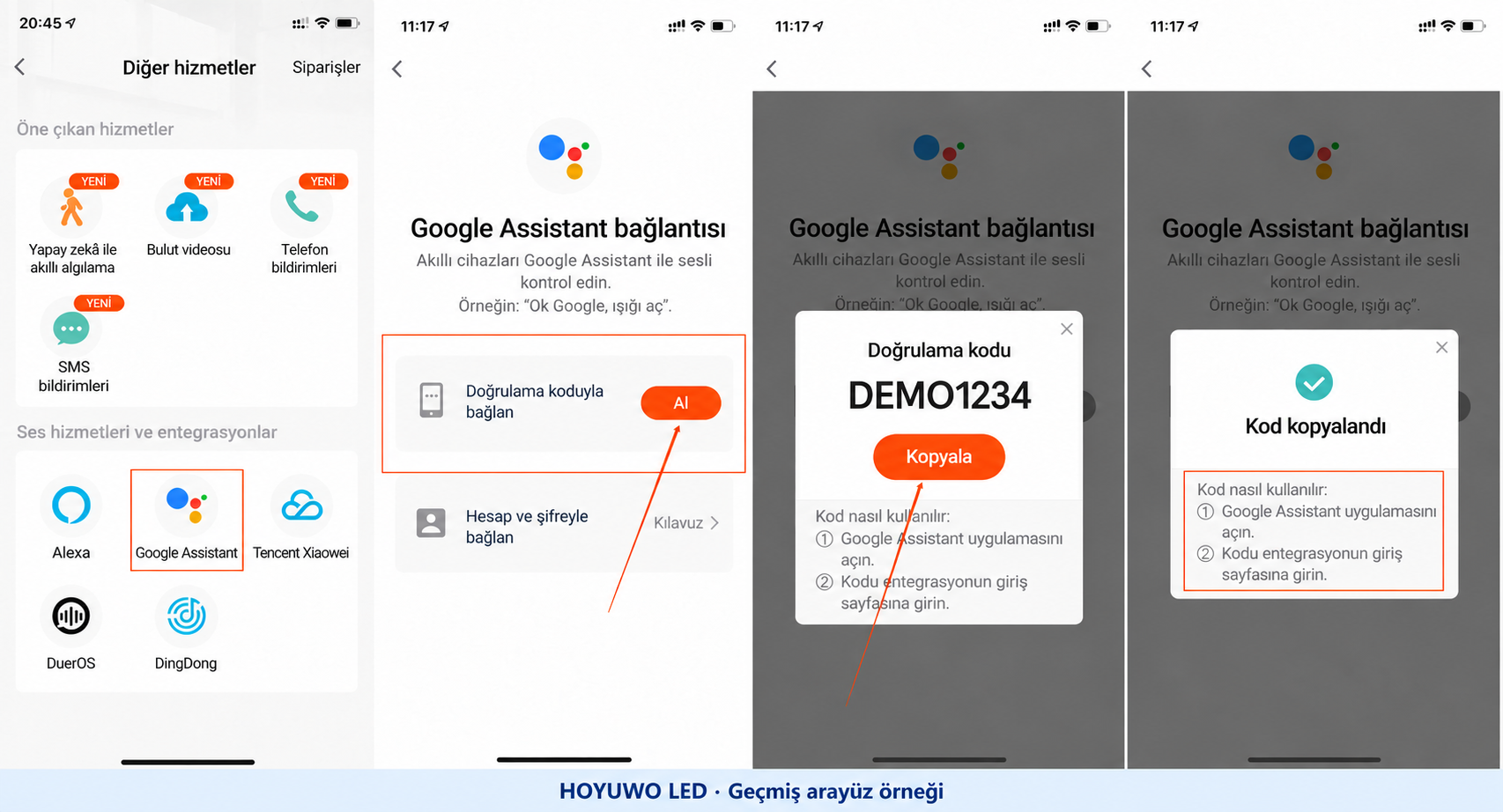 Liên kết ứng dụng Tuya với Google Assistant